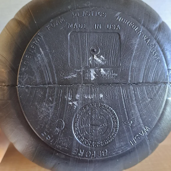 Vintage Black/Orange Pumpkin HALLOWEEN BUCKET - Picture 8 of 11